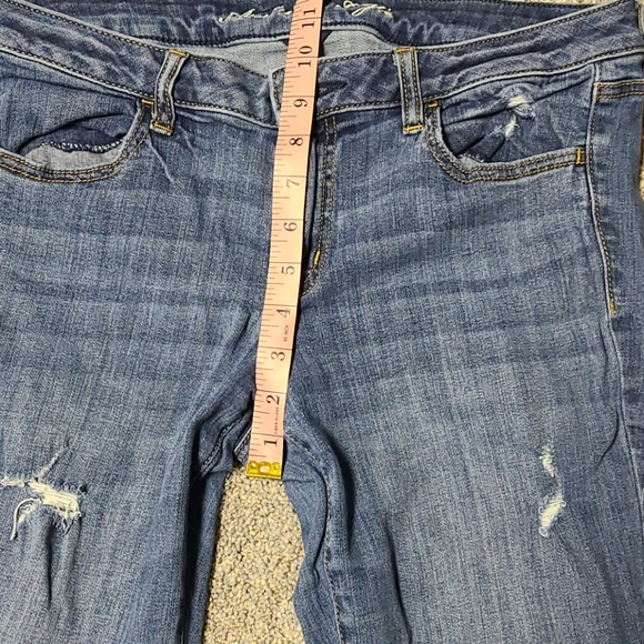 Distressed jeggings with working ankle zippers - Picture 8 of 12